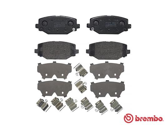 A.B.S. P 11 032 BREMBO Bremsbelagsatz, Scheibenbremse